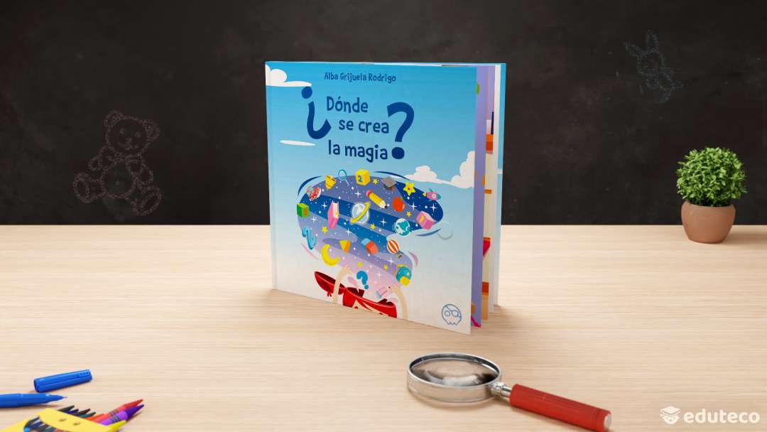 Portada del libro ¿Dónde se crea la magia? autor: Alba Grijuela Rodrigo