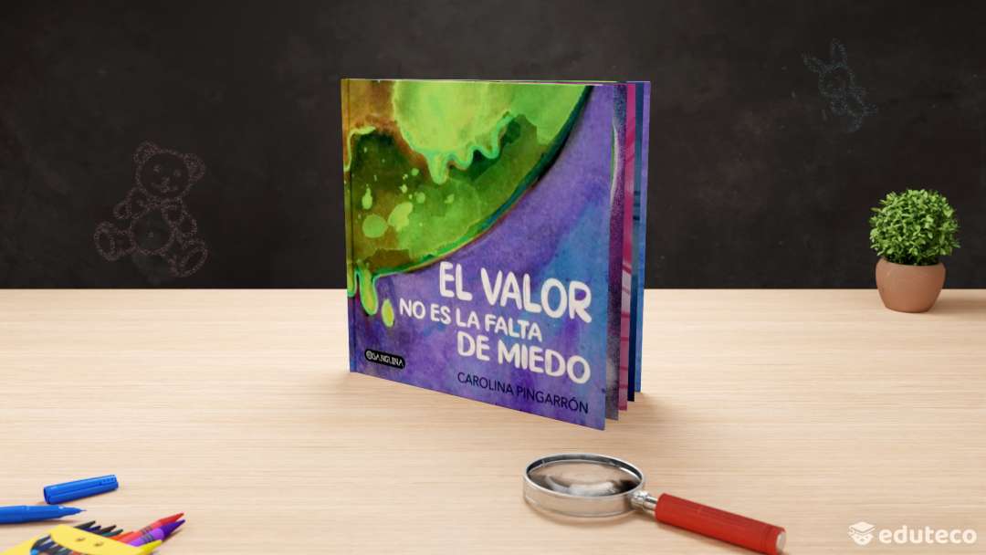 Portada del libro El valor no es la falta de miedo autor: Carolina Pingarrón