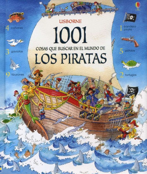 reseña del libro 1001 cosas que buscar en el mundo de los piratas