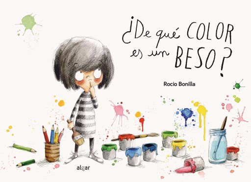 reseña del libro ¿De qué color es un beso?
