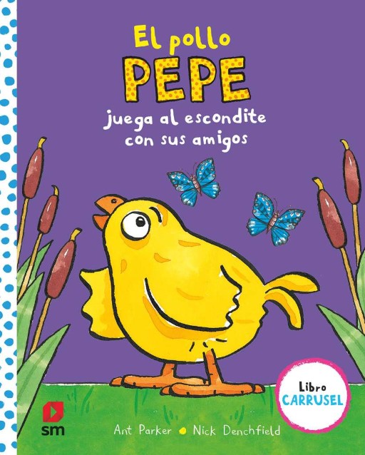reseña del libro El pollo Pepe juega al escondite con sus amigos