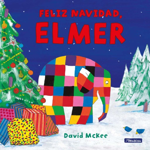 reseña del libro Feliz Navidad, Elmer