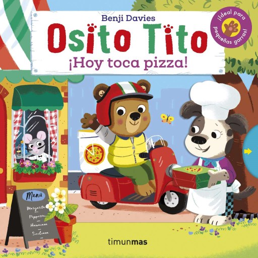reseña del libro Osito Tito : ¡Hoy toca pizza!