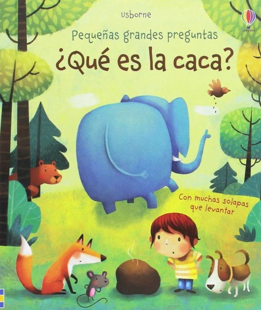 reseña del libro ¿Qué es la caca?