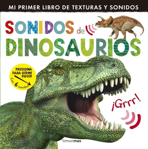 reseña del libro Sonidos de dinosaurios 
