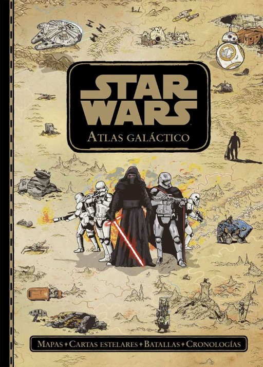 reseña del libro Star Wars : Atlas galáctico