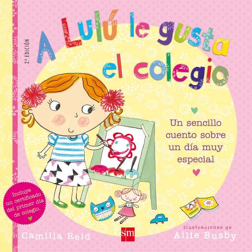 reseña del libro A Lulú le gusta el colegio