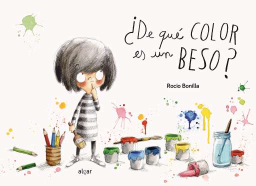 libro ¿De qué color es un beso?  Imaginación