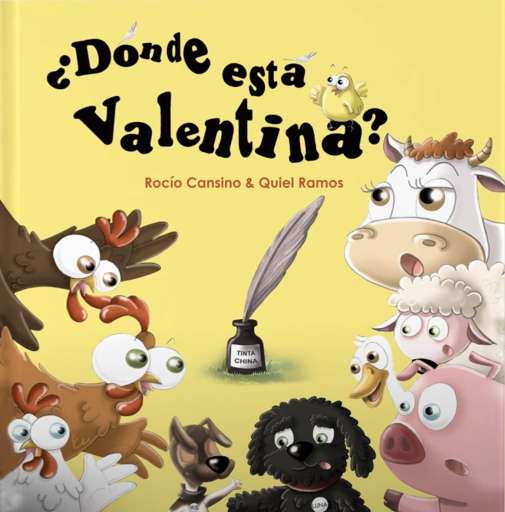 libro ¿Dónde está Valentina? Mismo ilustrador