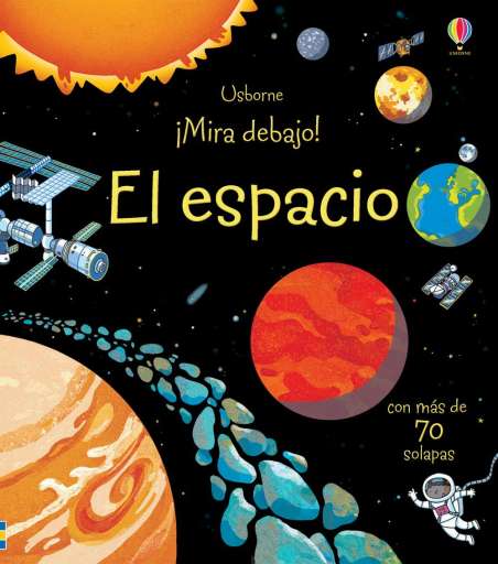 libro El espacio ¡Mira debajo! Mismo ilustrador