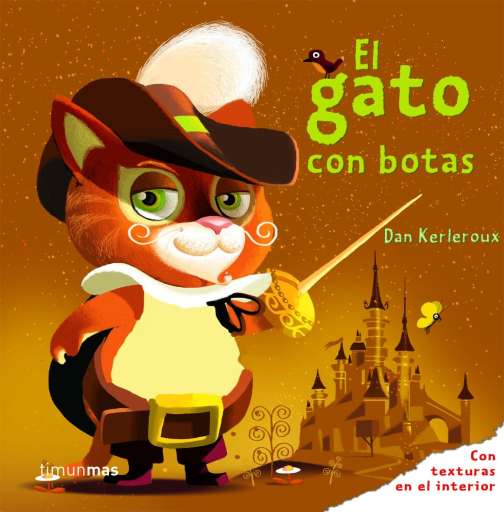 reseña del libro El gato con botas : Con texturas en el interior