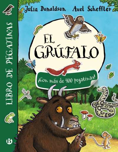 reseña del libro El Grúfalo : Libro de pegatinas