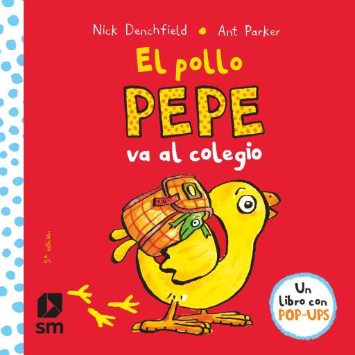 reseña del libro El pollo Pepe va al colegio