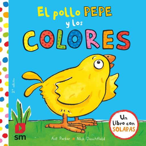 reseña del libro El pollo Pepe y los colores