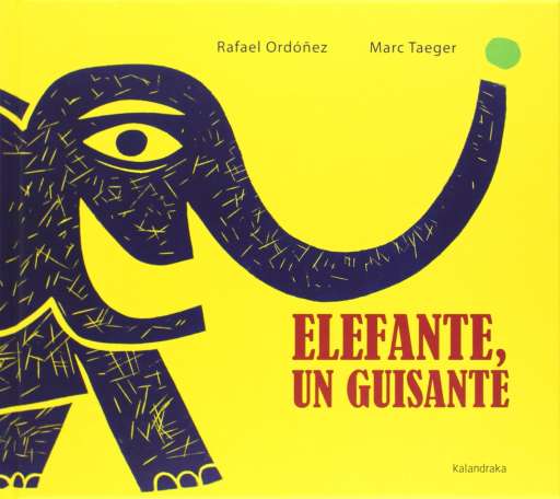 reseña del libro Elefante, un guisante