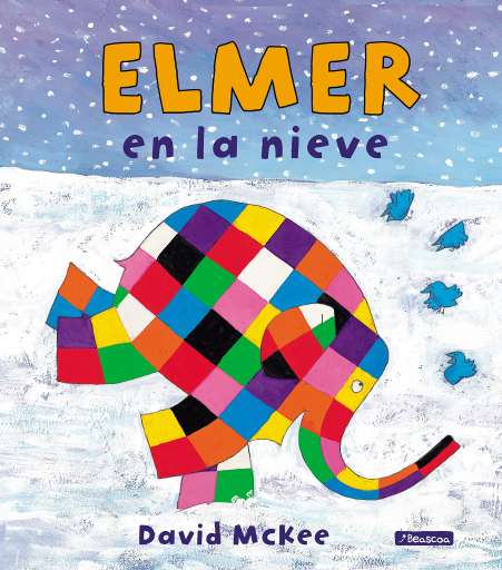 reseña del libro Elmer en la nieve 