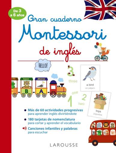 reseña del libro Gran cuaderno Montessori de inglés