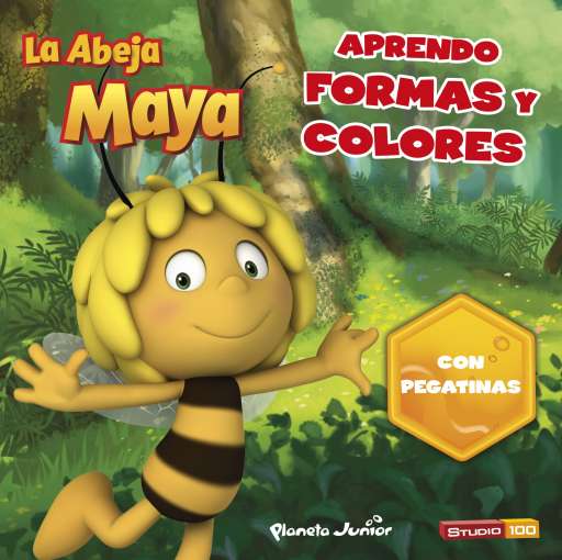 reseña del libro La Abeja Maya : Aprendo formas y colores