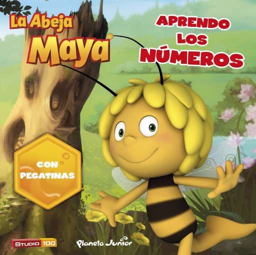 reseña del libro La Abeja Maya : Aprendo los números