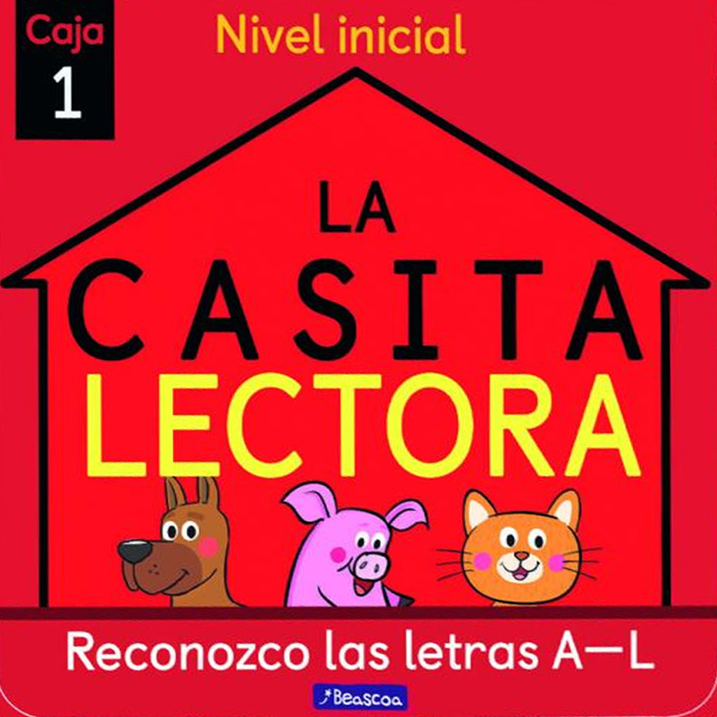 reseña del libro La casita lectora 1 - Letras A-L