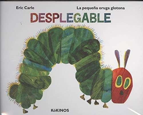 libro La pequeña oruga glotona desplegable Mismo autor