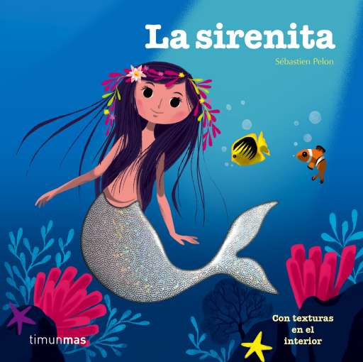 reseña del libro La sirenita: Con texturas en el interio