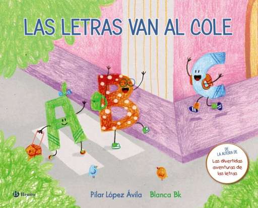 libro Las letras van al cole