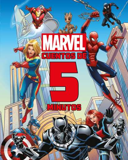 reseña del libro Marvel : Cuentos de 5 minutos