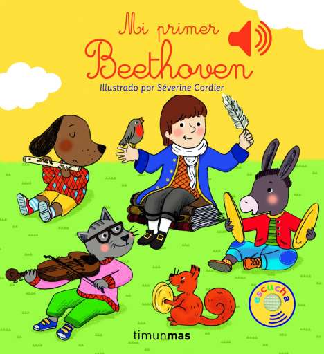 libro Mi primer Beethoven Mismo ilustrador