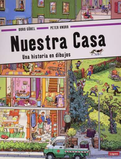 libro Nuestra casa: Una historia en dibujos Misma editorial