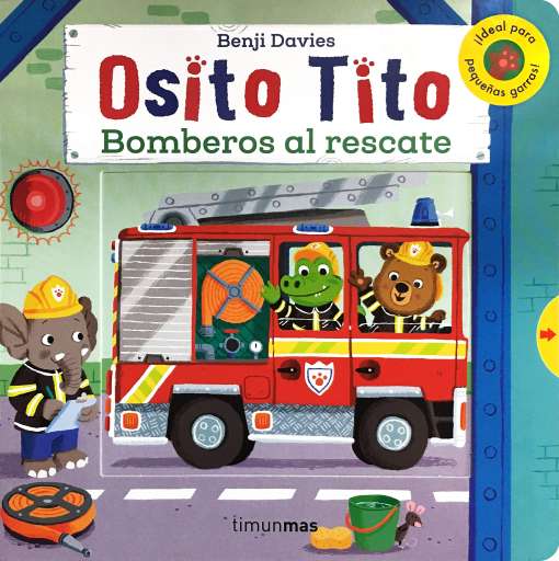 reseña del libro Osito Tito : Bomberos al rescate