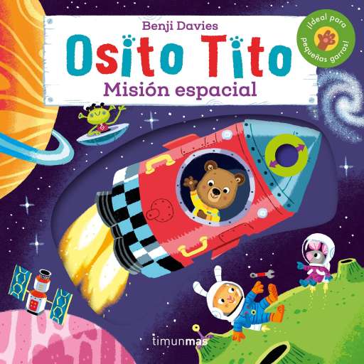 reseña del libro Osito Tito : Misión espacial