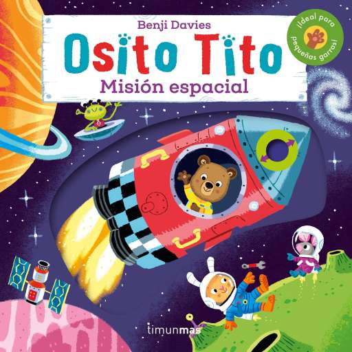 reseña del libro Osito Tito : Misión espacial