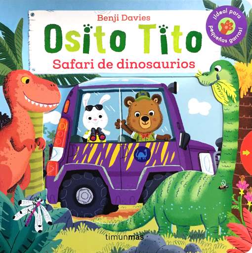 reseña del libro Osito Tito : Safari de dinosaurios