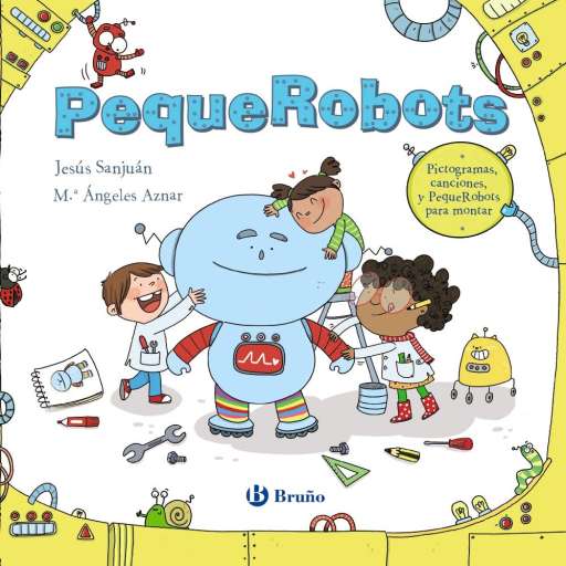 libro PequeRobots Mismo ilustrador