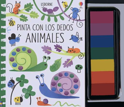 reseña del libro Pinta con los dedos