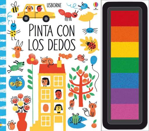 reseña del libro Pinta con los dedos