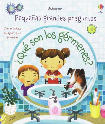 libro ¿Qué son los gérmenes? Mismo ilustrador