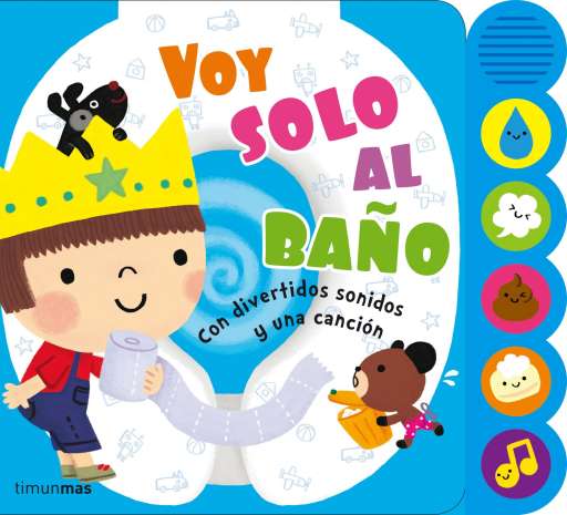 reseña del libro Voy solo al baño : Con divertidos sonidos y una canción