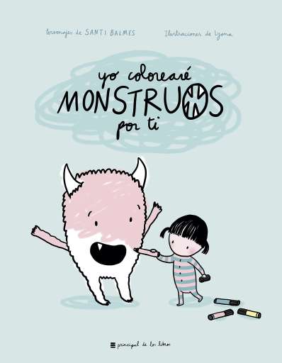 libro Yo colorearé monstruos por ti Mismo ilustrador