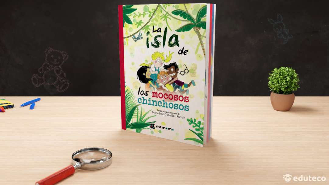 Portada del libro La isla de los mocosos chinchosos autor: María José Gonzales