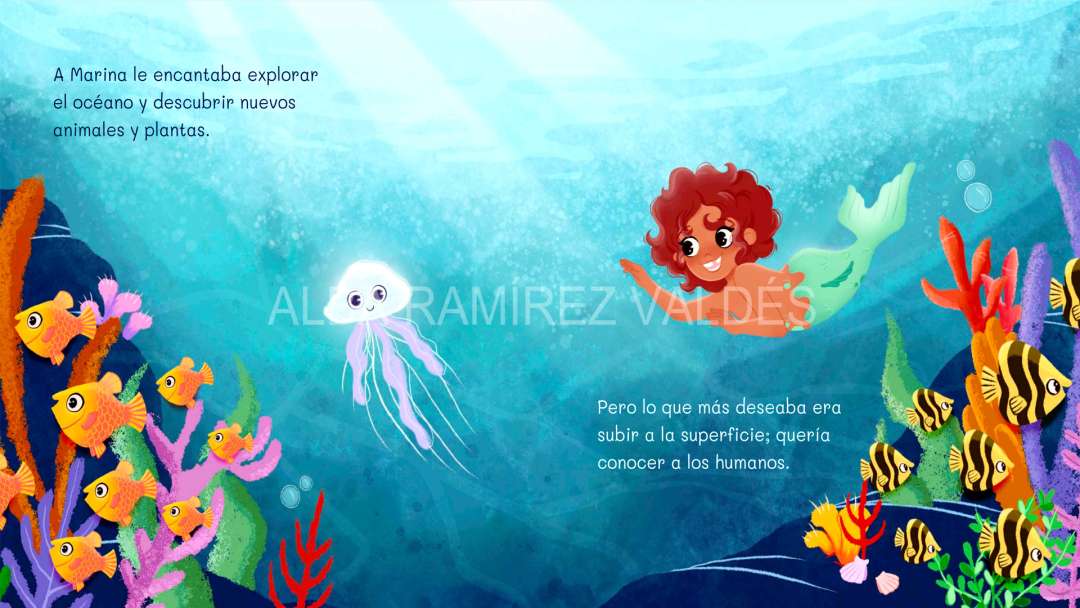 Análisis del libro La Sirenita autor: Alba Ramírez Valdés