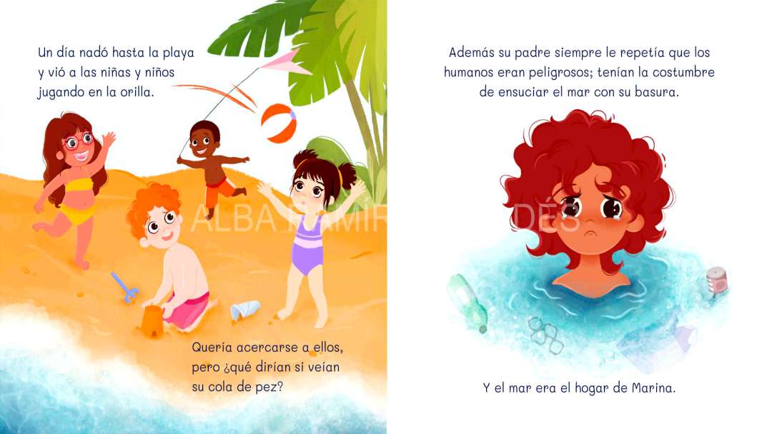 Revisión del libro La Sirenita autor: Alba Ramírez Valdés