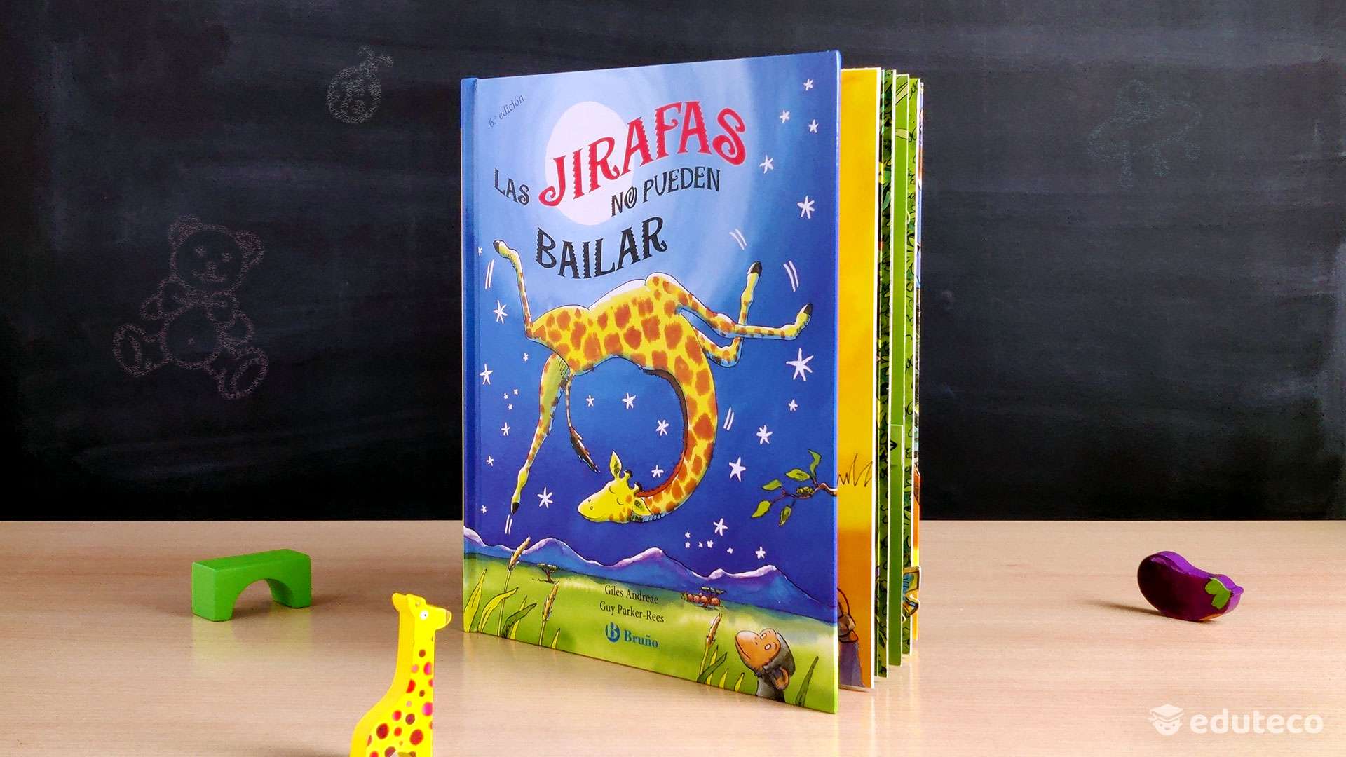 Portada del libro Las jirafas no pueden bailar autor: Giles Andreae