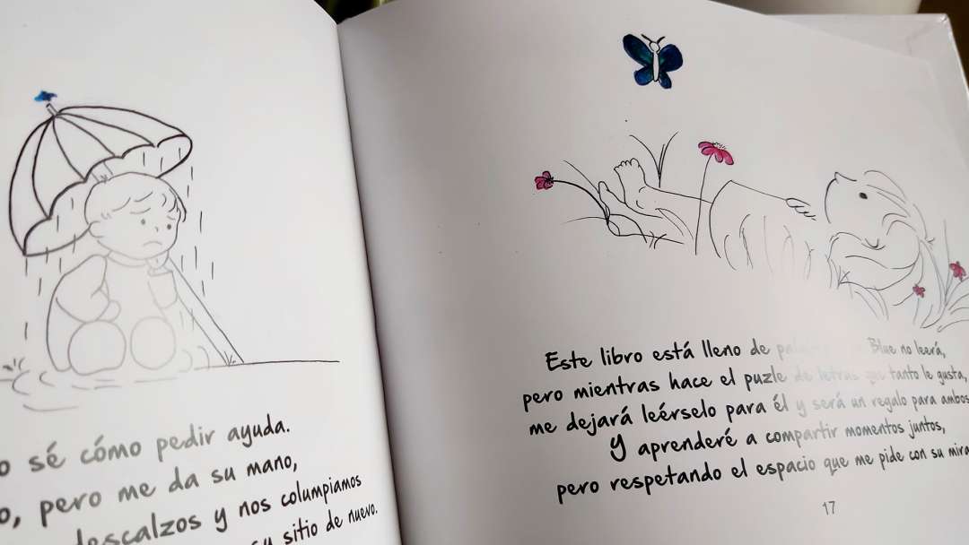 Review del libro Lo que aprendí con Blue autor: Estefanía Herrera Rodríguez