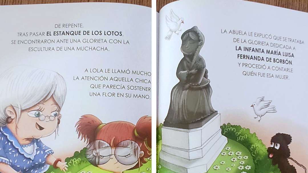Análisis del libro Lola y el jardín de la infanta autor: Rocío Cansino