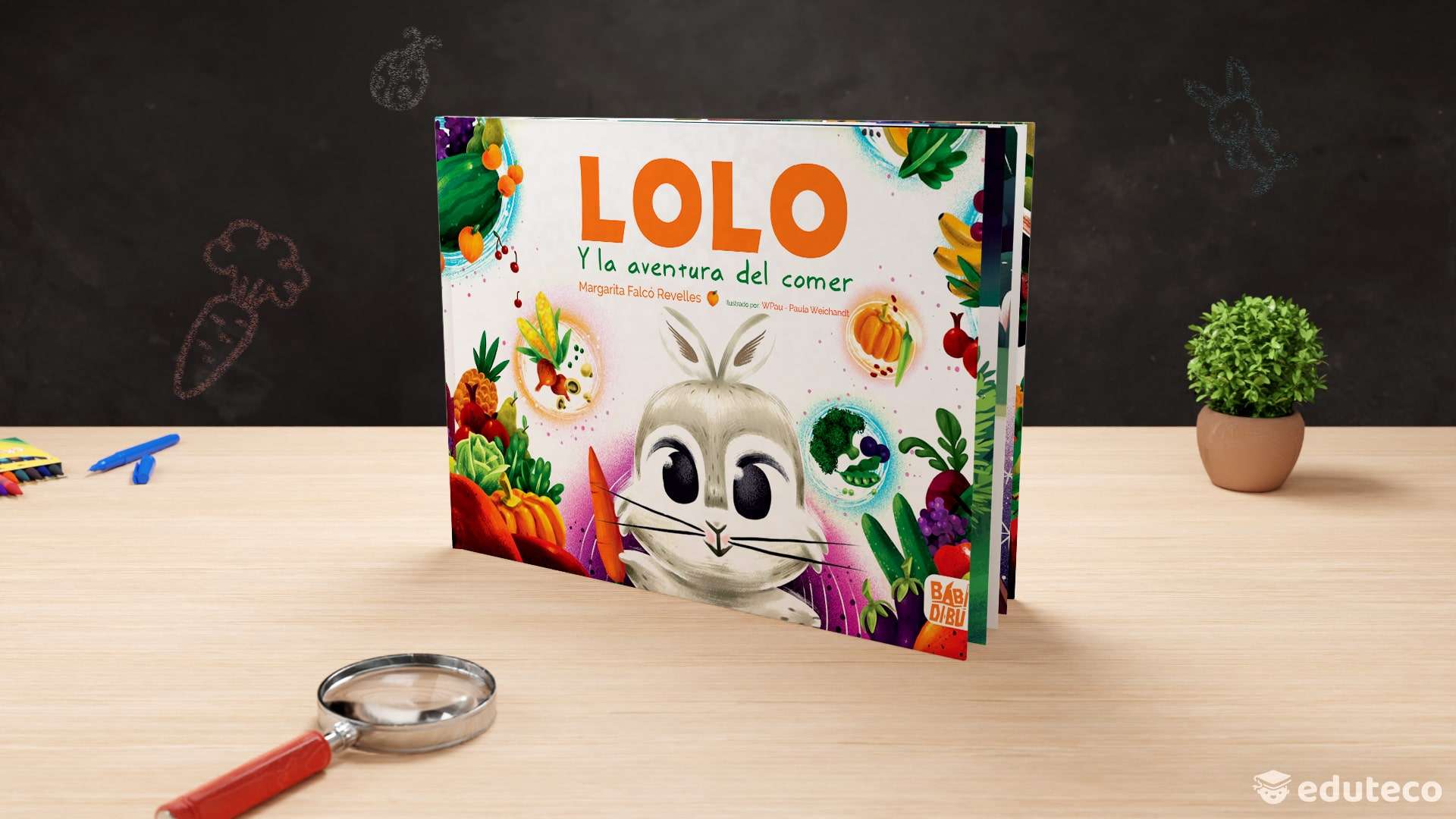 Portada del libro Lolo y la aventura del comer autor: Margarita Falcó Revelles