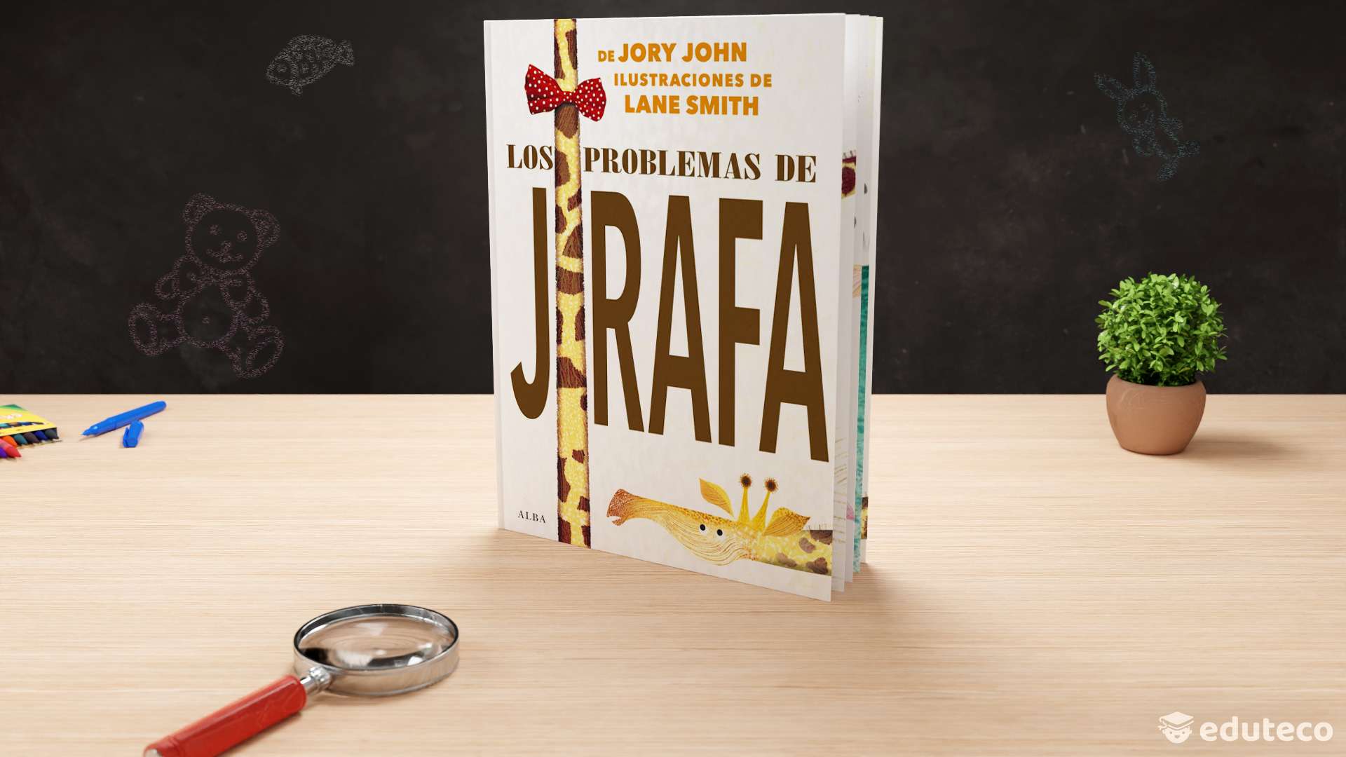 Portada del libro Los problemas de Jirafa autor: John Jory