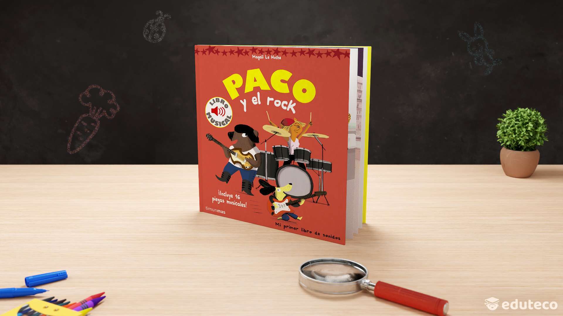 Portada del libro Paco y el rock autor: Magali Le Huche