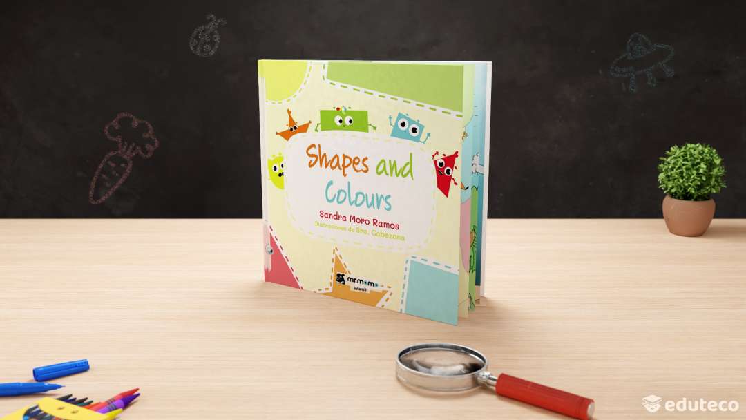 Portada del libro Shapes and Colours autor: Sandra Moro Ramos